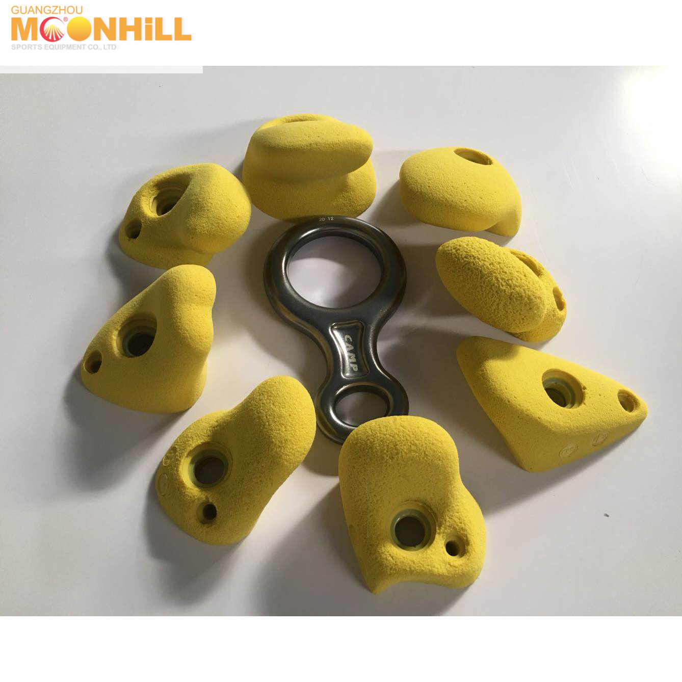 Children Bouldering Rock Climbing Wall Different Slope Angles customized