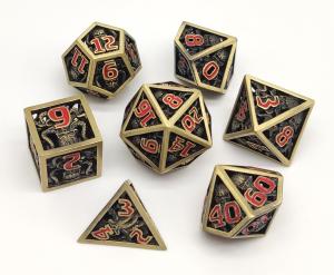 China Polishing Nontoxic Polyhedral Dice DND Portable For Tabletop Games wholesale