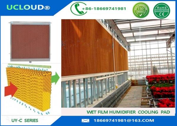 Easy Assemble Industrial Evaporative Cooling Pad For Greenhouse Agriculture