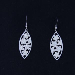 China Fashion High Quality Ladies Women Girls Stainless Steel Earrings LEF60 wholesale