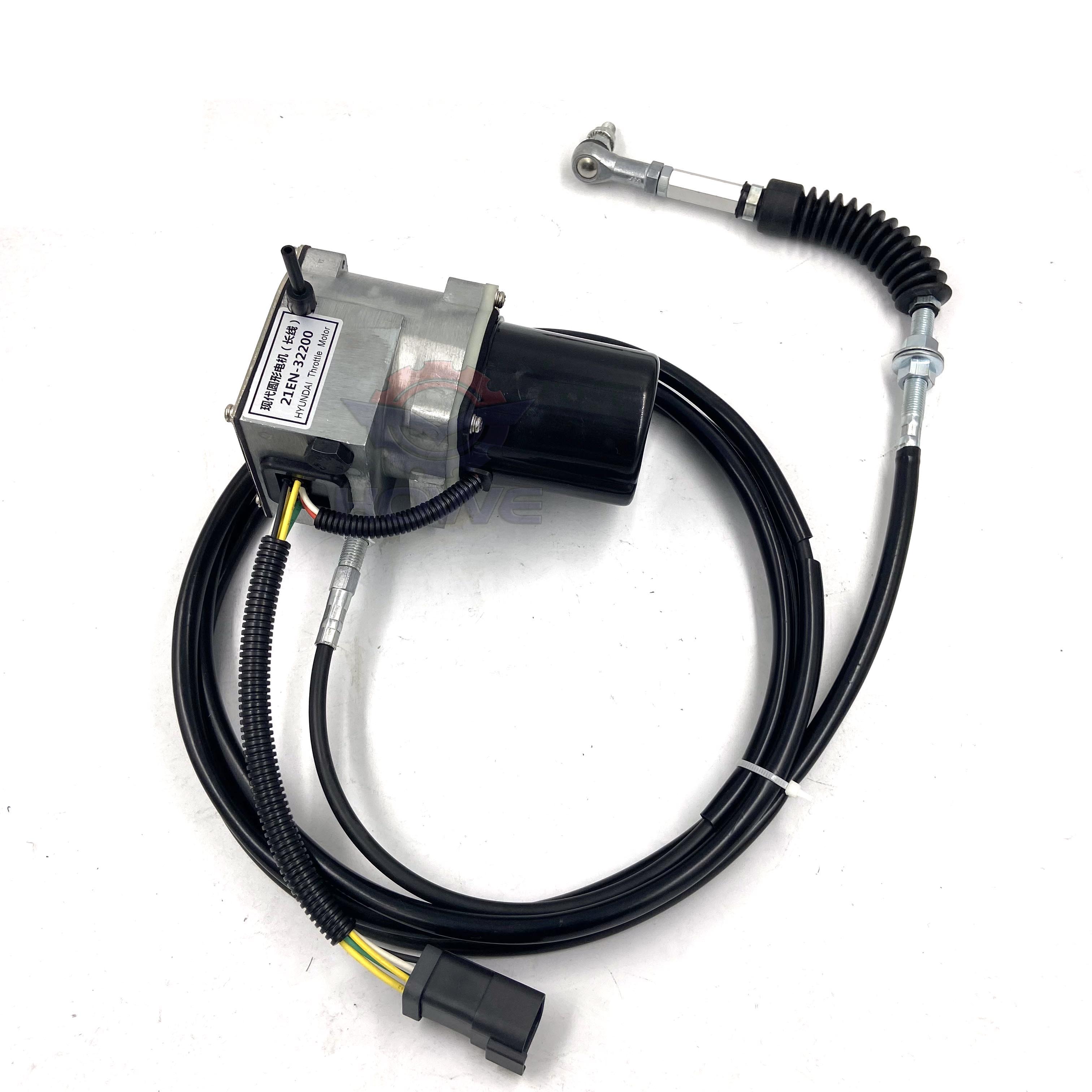 R130-5 R215-7 R220-5 R220-9 R335-7 Excavator Throttle Motor 21EN-32200 Electric Parts