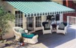 Commercial Retractable motorised cassette colorful awning