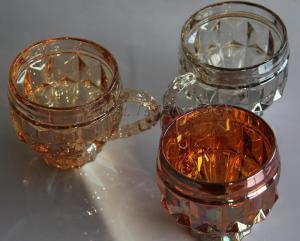 China PVD Glass IPG Gold Coating Machine , Crystal Cups Gold Film Ion Plating Equipment wholesale