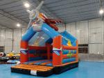 Commercial Grade Inflatable Bounce House Helicopter Plane Cartoon Inflatable