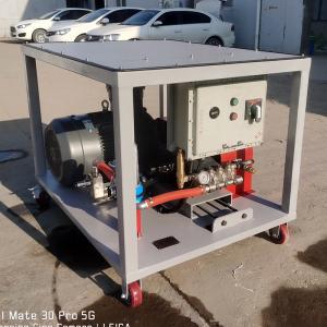 China Automatic High Pressure Water Jet Cleaning Machine Manufacturer 50MPa 38L/Min wholesale