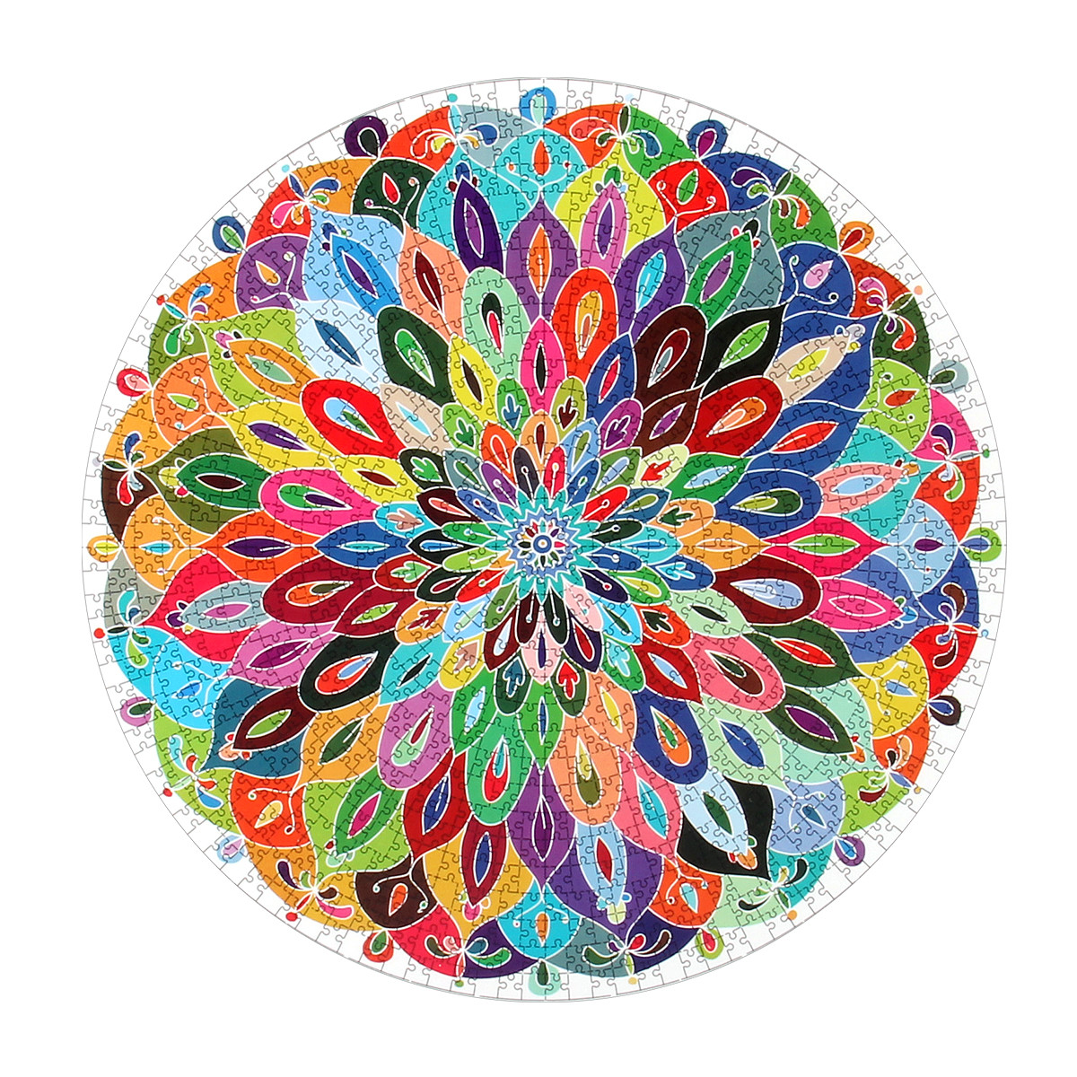 2C Jigsaw Puzzle UV Varnish Card Board Printing For Kid
