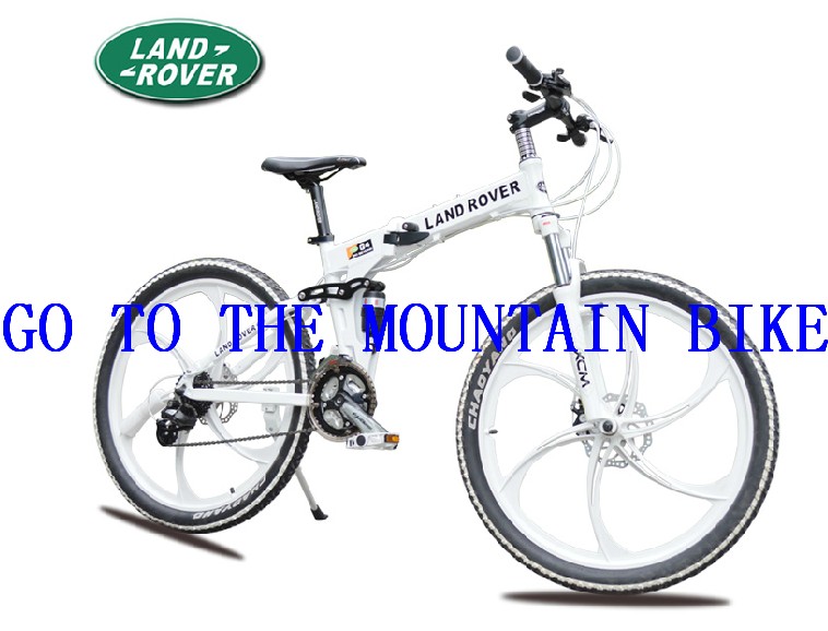27 Speed Stylish Dual Slalom Aluminum Folding Mountain Bike