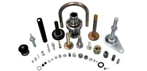 China Bronze / Brass Machined Metal Parts Heat Treatment For Forklift Truck wholesale