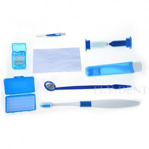 China Orthodontic Dental Brush Ties Toothbrush Interdental brush Floss Oral Care Kit wholesale