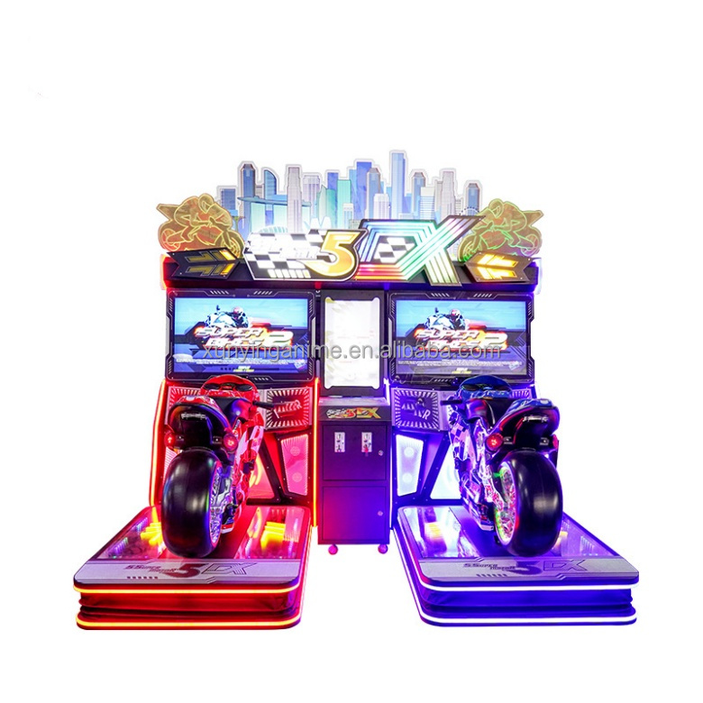 32Inch Arcade Machine Car Racing Simulator Coin Operated 270kg