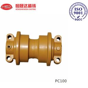 China PC300 PC200 PC100 PC60 PC40 Heavy-Duty Top Roller For Komatsu Undercarriage Parts wholesale