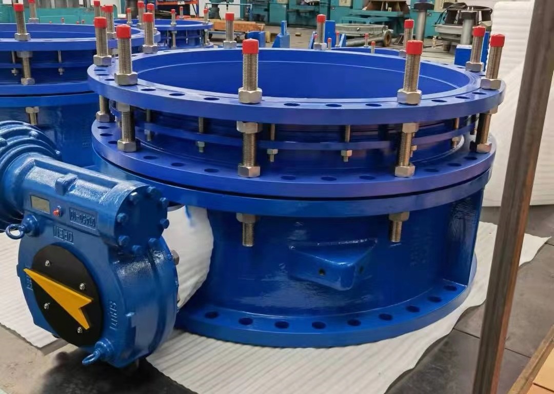Hot Sale Double Flange Pipe Expansion Joint Carbon Steel Or Ductile Iron Di Telescopic Dismantling Joint
