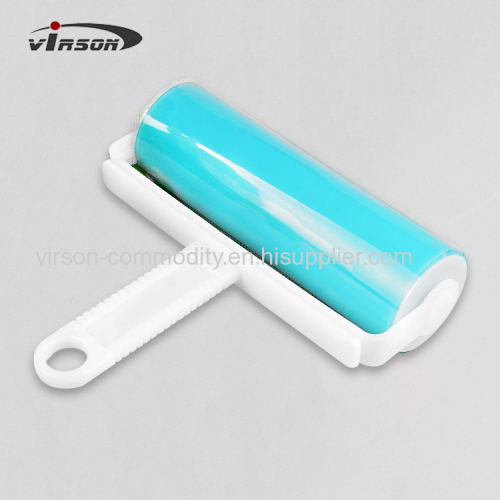 Large Size Washable Sticky Lint Roller Reusable Sticky Remover Brush for Pet Hair Clothes Carpet Curtain Dust