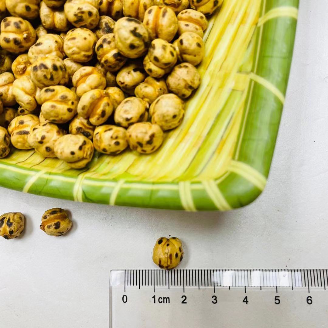 Crispy Delicate Roasted Bean Snacks BRC Yellow Chick Pea Snacks