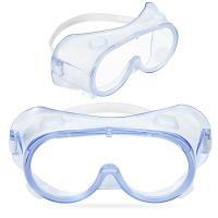 China Disposable Dust Proof Safety Glasses , Smooth PVC Surgical Safety Goggles wholesale