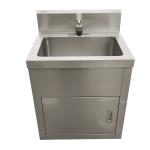 Single-Person Hand Wash Sink 304 Stainless Steel Cleaning And Disinfection