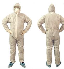China Microporous Disposable Coverall Suit Disposable Protective Gowns Breathable wholesale