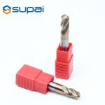 Solid Tungsten Carbide Cnc Round Spherical Ball Nose End Mill