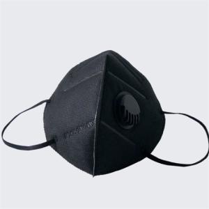 China Black Anti Pollution Mask N95 Rated Mask High Filtration Efficiency wholesale