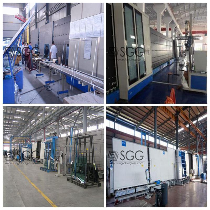 sound proof glass 6mm+12A+6mm