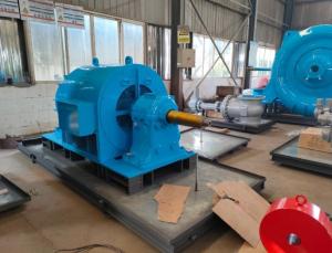 China 300kw Mini Hydroelectric Generator 400v Horizontal Forged Steel wholesale