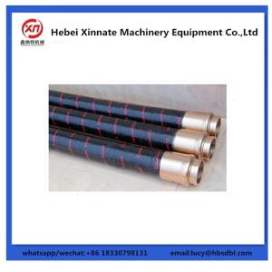 China DN50-DN125 Concrete Pump Rubber Hose Flexible Fabric Hose wholesale