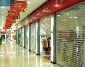 China Anti Theft 2.2mm PC SS 201 Clear Roller Shutters wholesale