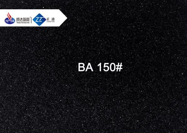90# - 260# Black Aluminum Oxide Fine Grits For Stainless Steel Tableware
