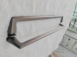 304 Material Stainless Steel Frameless Shower Door Handles Scratch Resistant
