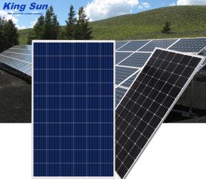 China Black 140W Monocrystalline Solar Panels , Portable Small Solar Panels wholesale
