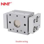 NNT Cylinder Pneumatic Finger Gripper , Aluminum 2 Finger Robot Gripper