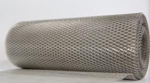 China 6.0 X 3.4mm Stainless Steel Expanded Metal Lath Screen With Small Hole wholesale