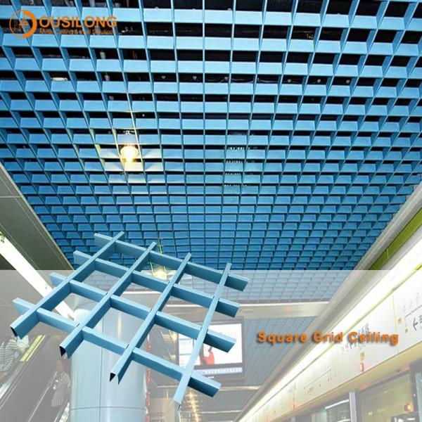 Building Wall Ceiling Covering Decorational Materials RAL 9016 Suspended Metal