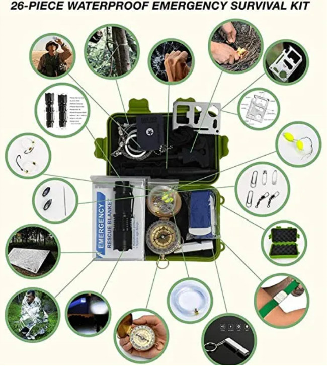 Emergency 600D Backpack First Aid Kit Tactical Kit For Outdoor Survival Camping