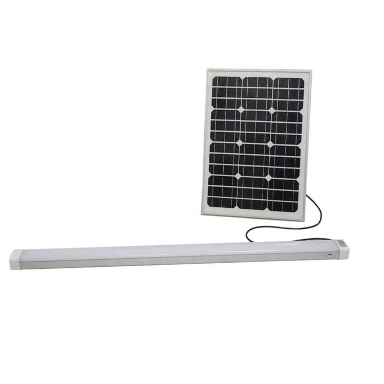 180° Light Angle 3000LM High Luminous Efficiency Solar Tri-Proof Light for Parking Lot