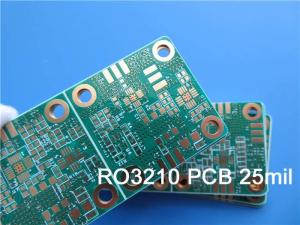 China Immersion Gold Customized PCB 2L RO3210 25mil wholesale