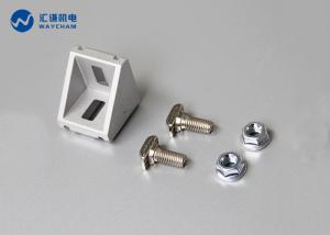 China Anodized 6463-T5 6061-T6 T Slot Aluminum Connectors wholesale