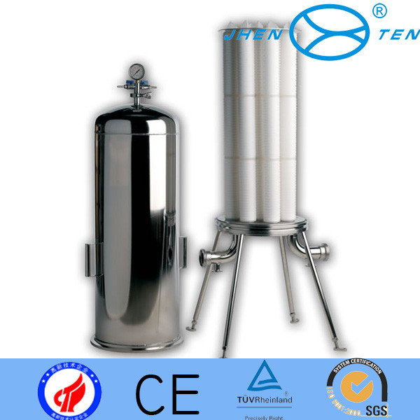 3 - 6 Cartridge Sanitary Filter Housing Water Filter Housings For 10", 20", 30",