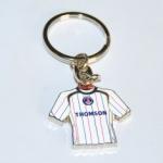 Iron / Brass / Zinc alloy 1.2mm Promotional Metal Keyrings