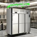 Stainless Steel Refrigeration Equipment for Kitchen 2/3/4/6 Door Refrigerator