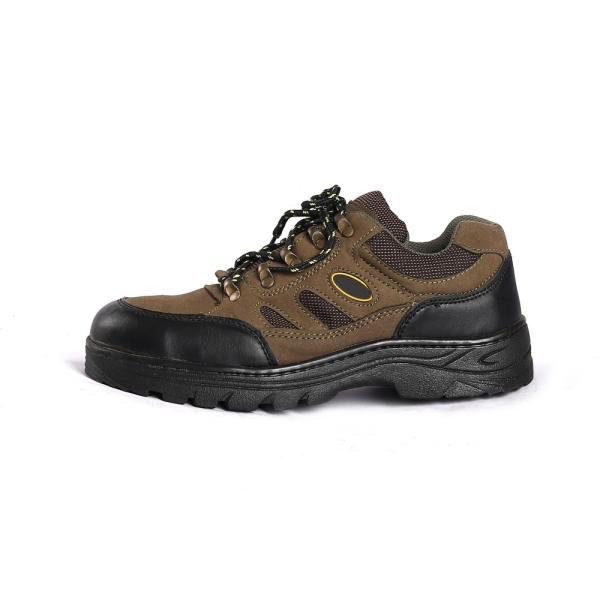 Shengjie Metal Eyelets Steeltoe Microfiber Leather Rubber Outsole Unisex Slip