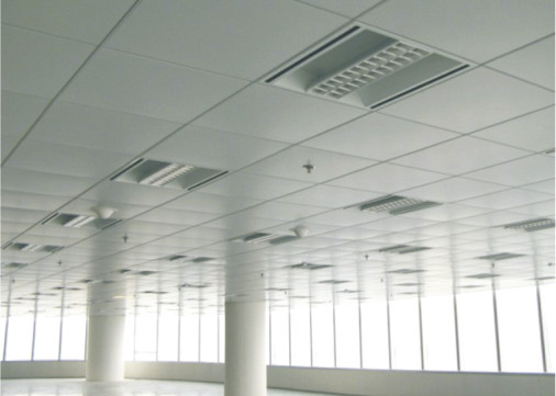 600 X 600mm Plain Metal Rustproof Aluminum Ceiling Tiles Clip In False Ceiling Panel