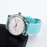 Unisex Removable TPU Rubber Watch Band Stainless Steel Buckle