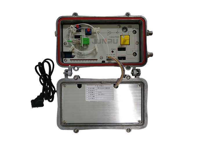 Waterproof Network Outdoor Optical Node 4 Outputs 42~862MHz 220V For HFC