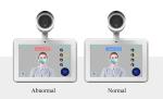 Infrared Walk Through Thermometer Human Body Temperature Test Scanner LCD