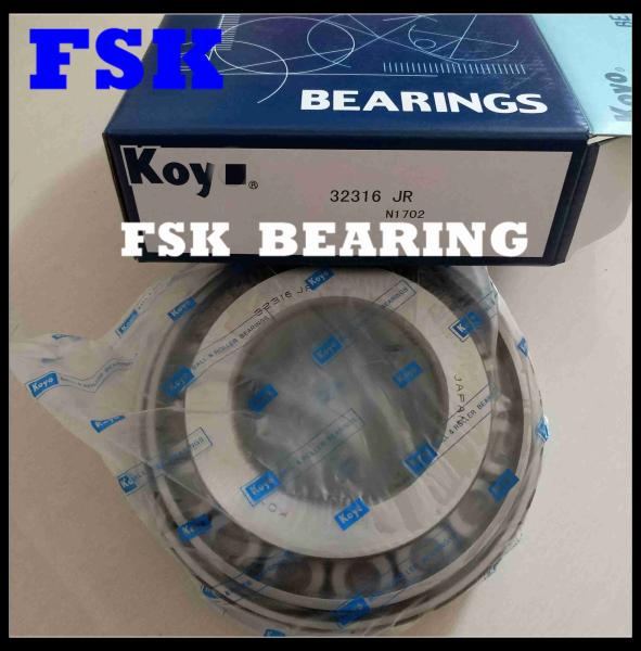 Metric Size 32316JR , 32220JR Taper Bearing Car Wheel Bearings AISI 52100
