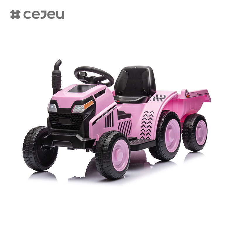 Ride on Tractor 6V 4.5Ah, Kids Electric Tractor with Remote Control, MusicUSBMPS,Play Vehicle Tractor for Kids 3-6 Years