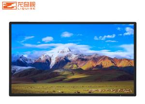 China 65 Inch 4K Ultra Wall Mounted Advertising Display 8.3 Million Pixel wholesale