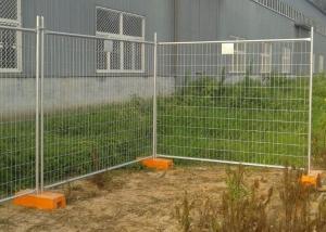 China Outdoor 2400mm Wide Temporary Steel Fencing Corrosion Resistant wholesale
