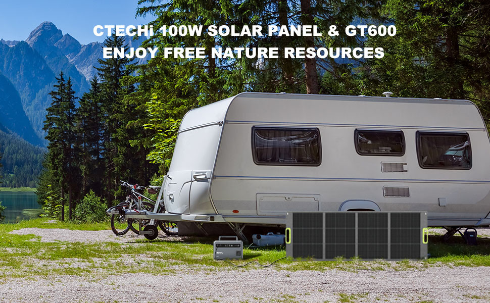 Solar Portable Power Generator For Outdoors Camping Travel Fishing Hunting Hiking Car Refrigerator Vacuum Cleaner